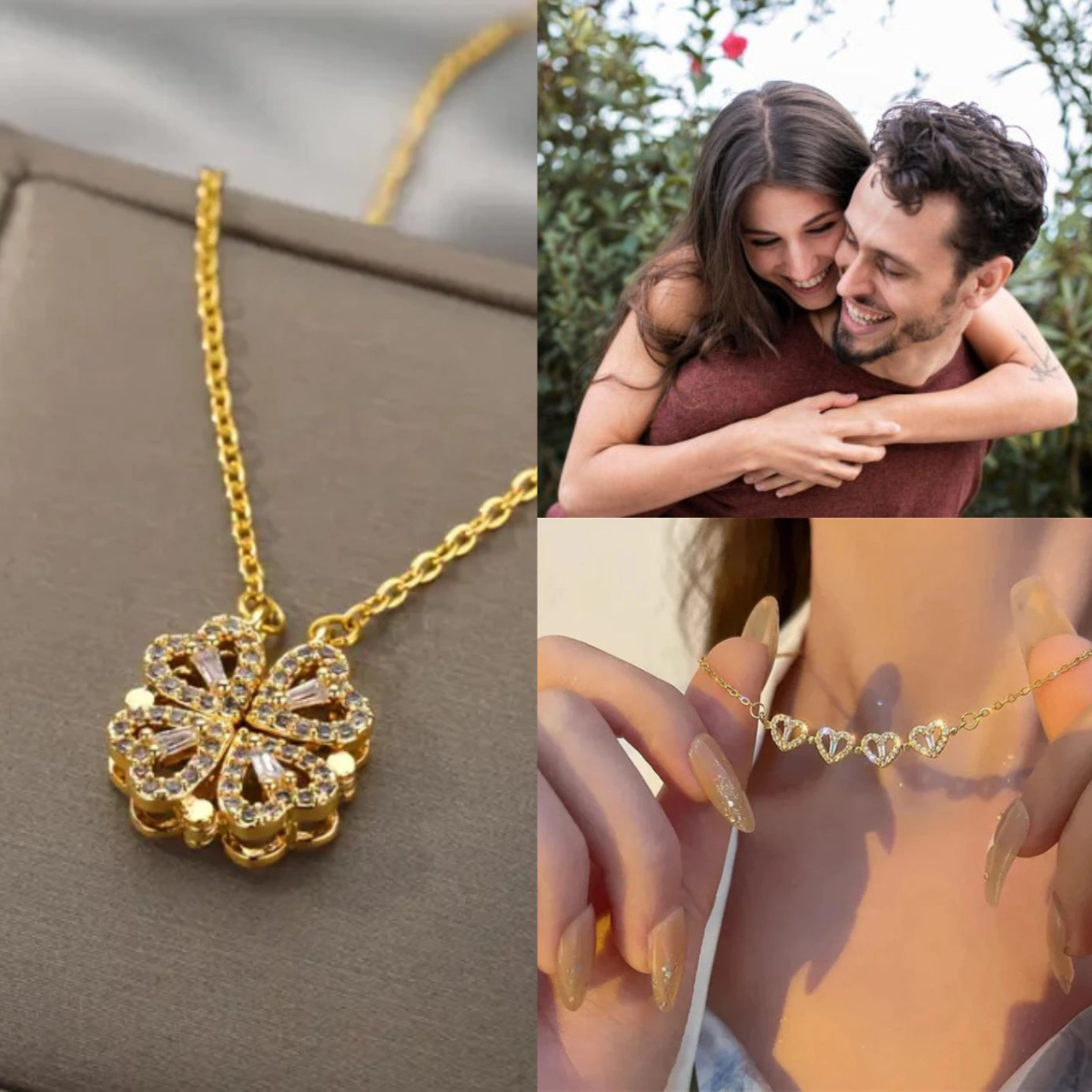 Collar Corazón de la Suerte🍀