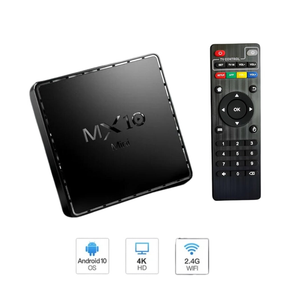 Andriod Tv Box Mx10 Mini 4K Smart Tv