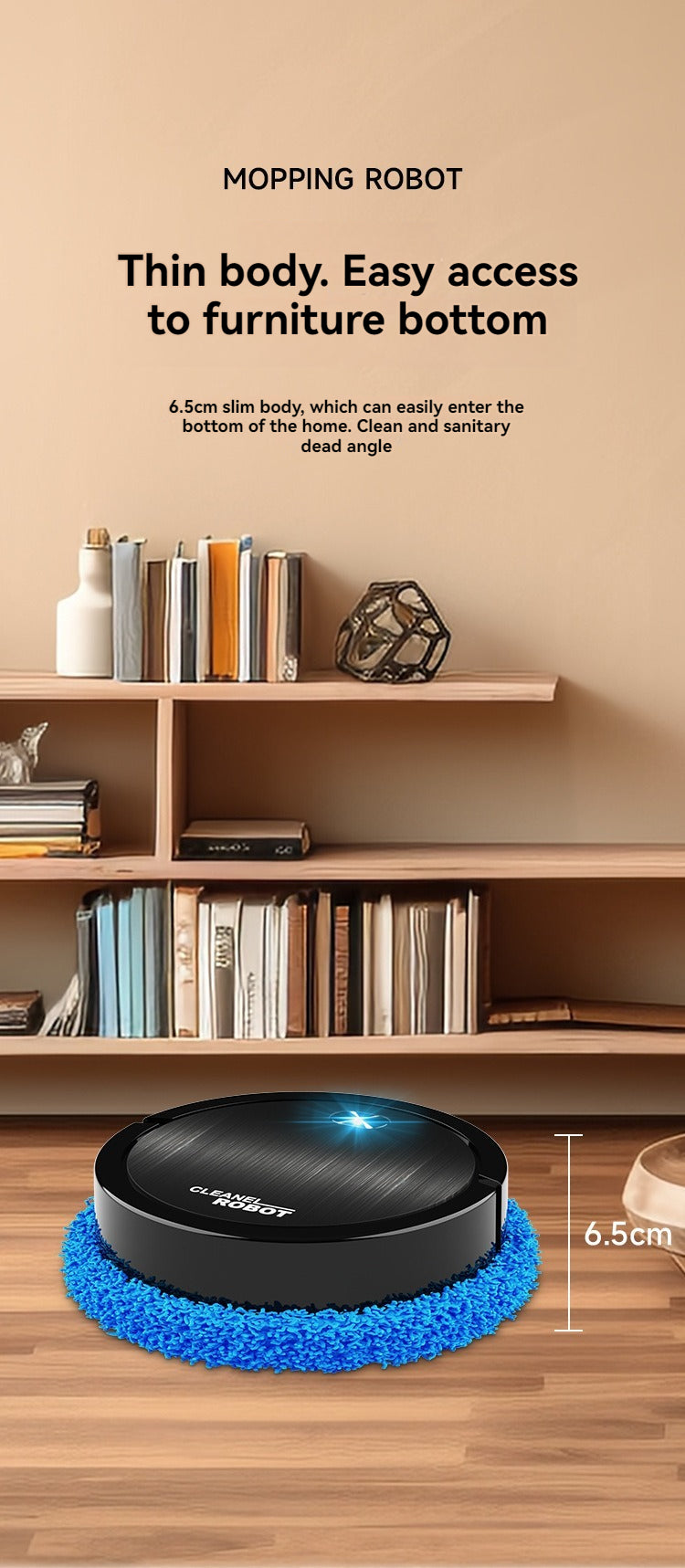 ROBOT LIMPIADOR INTELIGENTE HOGAR