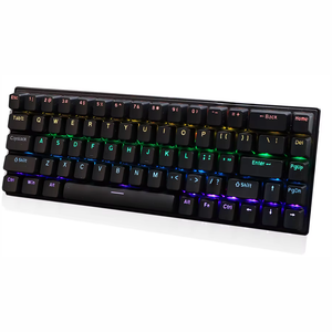 Teclado Semi Mecanico Tecla Cambiable Rg