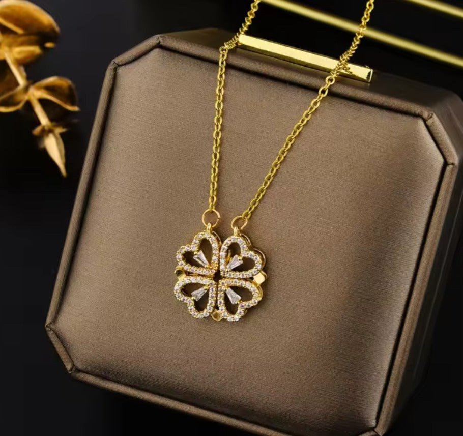 Collar Corazón de la Suerte🍀