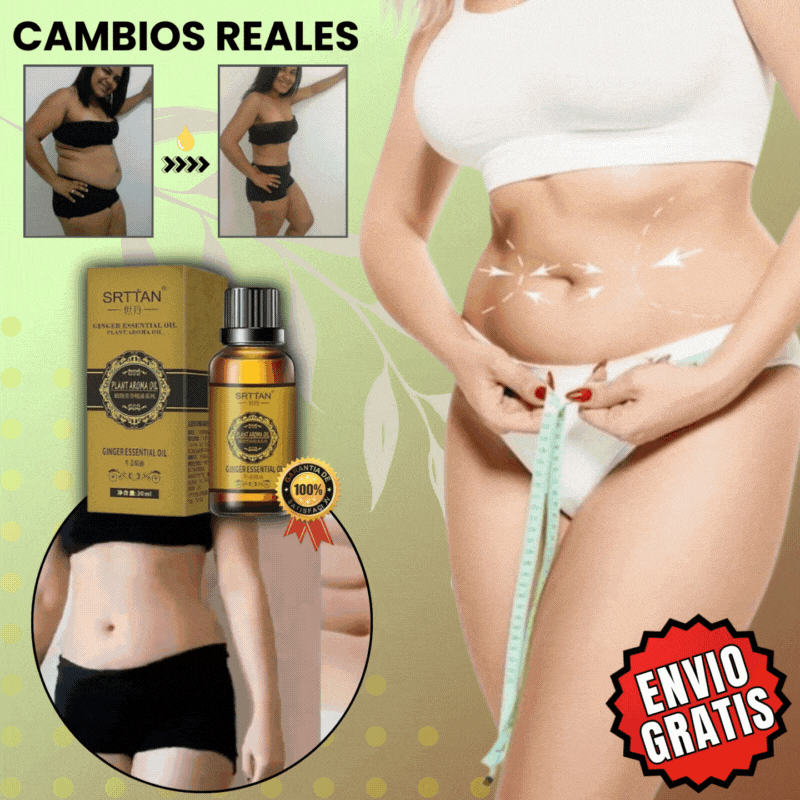 🔥QUEMADOR DE GRASA - GINGER OIL 🌿💯