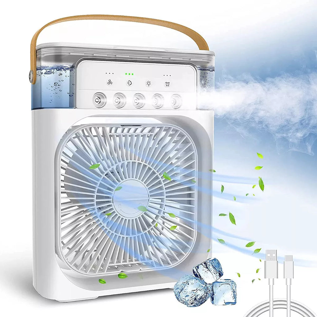 Mini Aire Acondicionado Portátil 3 en 1 🌬️