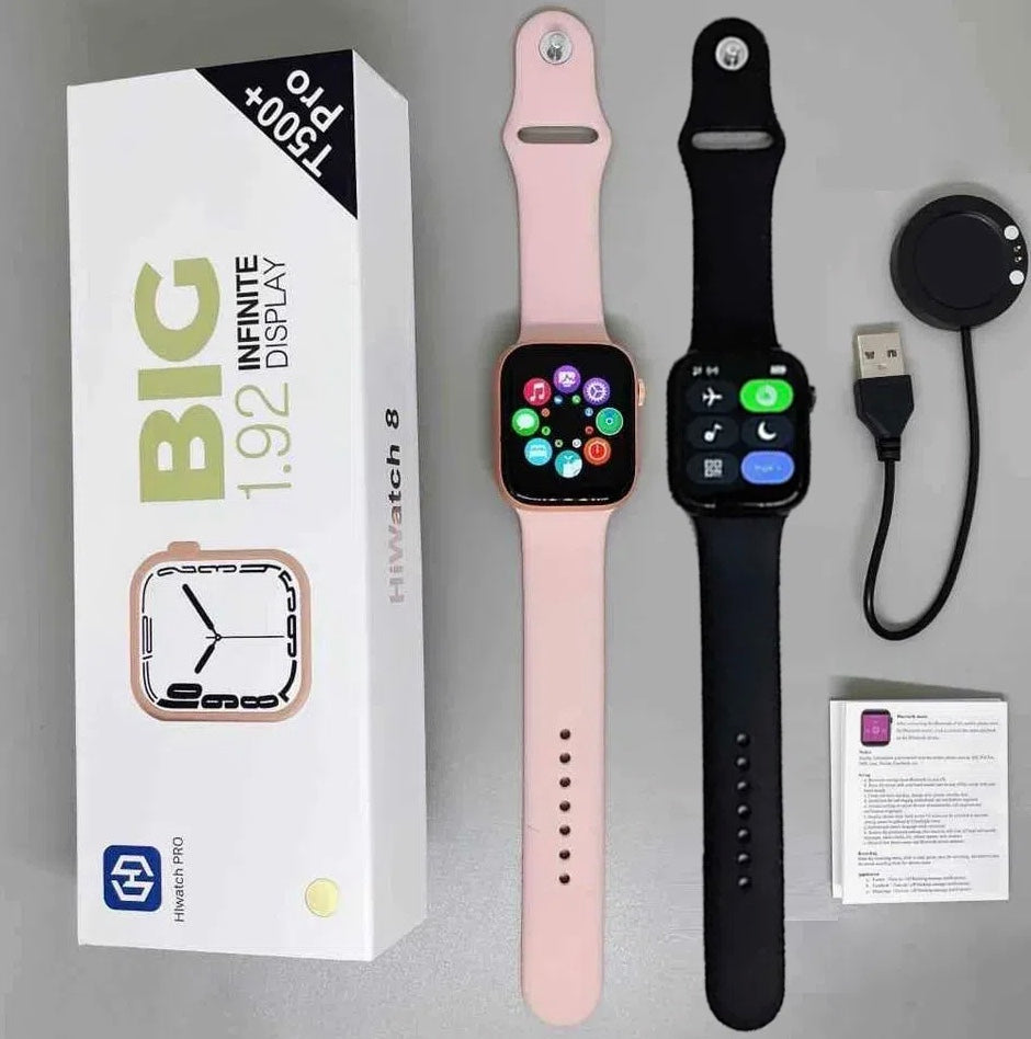 Reloj T500 Pro + pulso adicional.