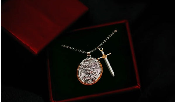 COLLAR ARCÁNGEL SAN MIGUEL ✨