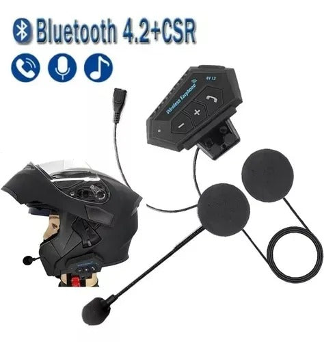 Intercomunicador Casco Moto Bluetooth